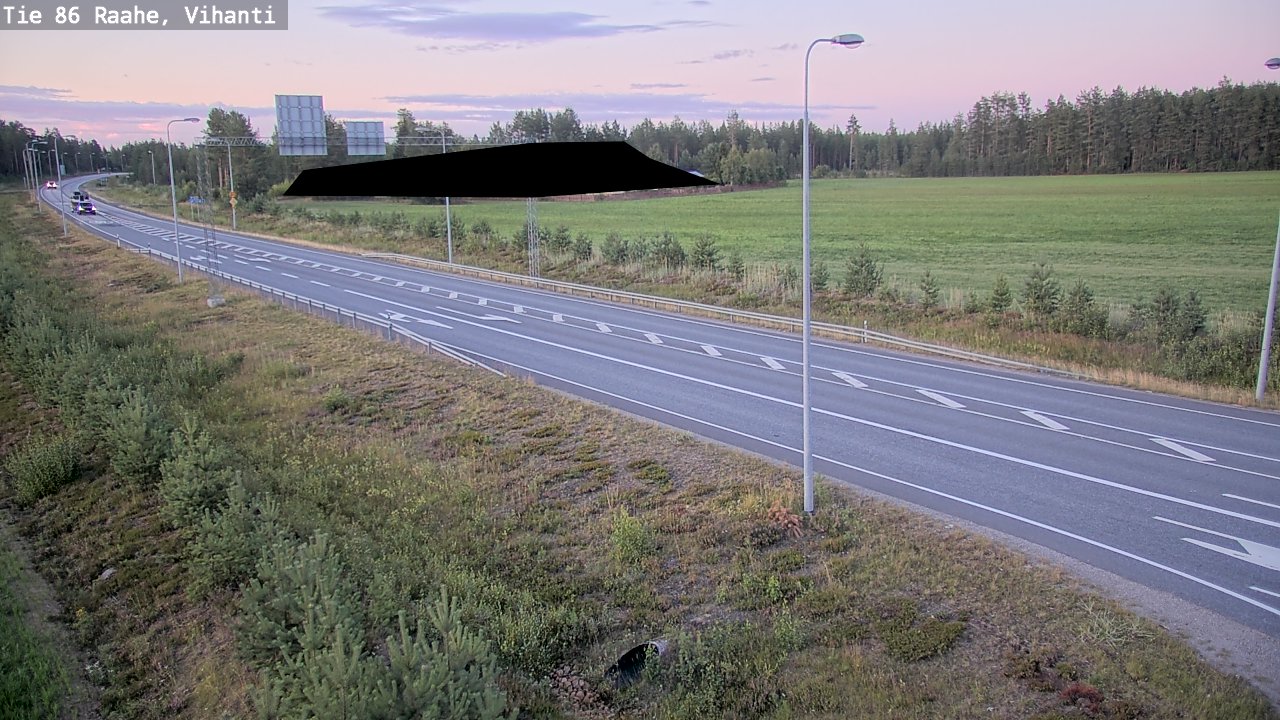 Kelikamerat Kuva Tie 86 Raahe, Vihanti, Raahe, Pohjois-Pohjanmaa