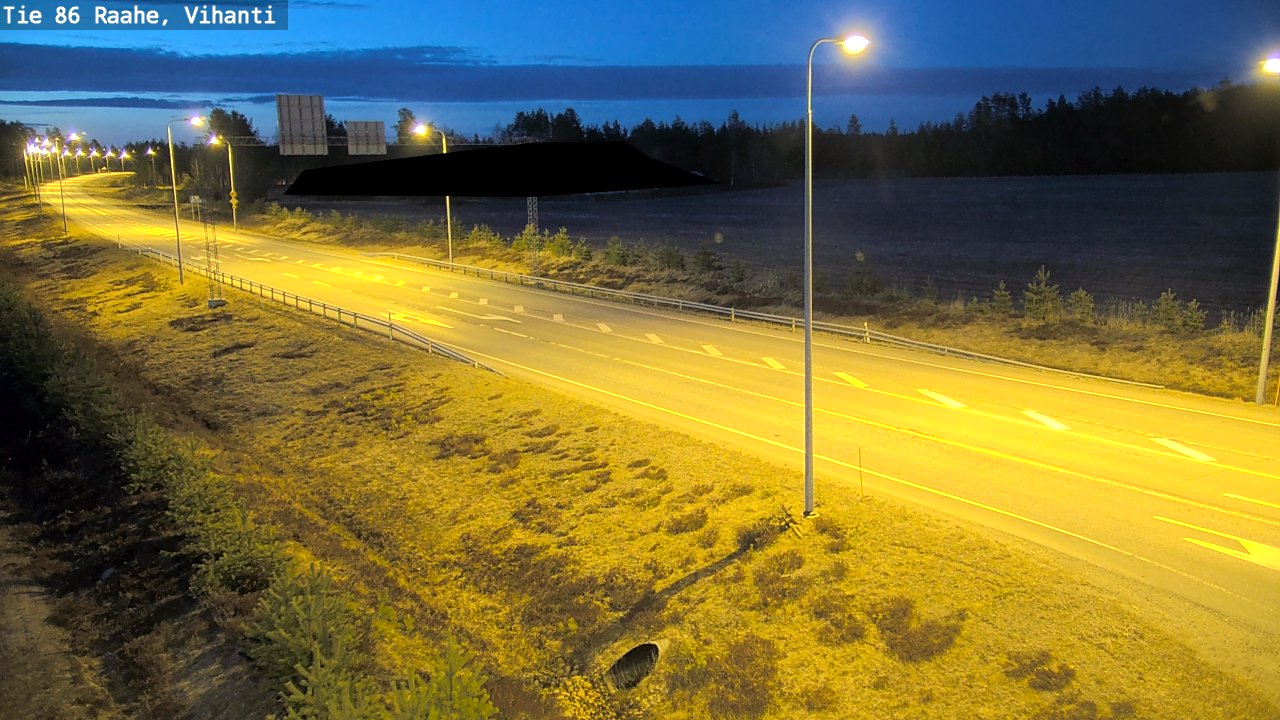 Kelikamerat Kuva Tie 86 Raahe, Vihanti, Raahe, Pohjois-Pohjanmaa