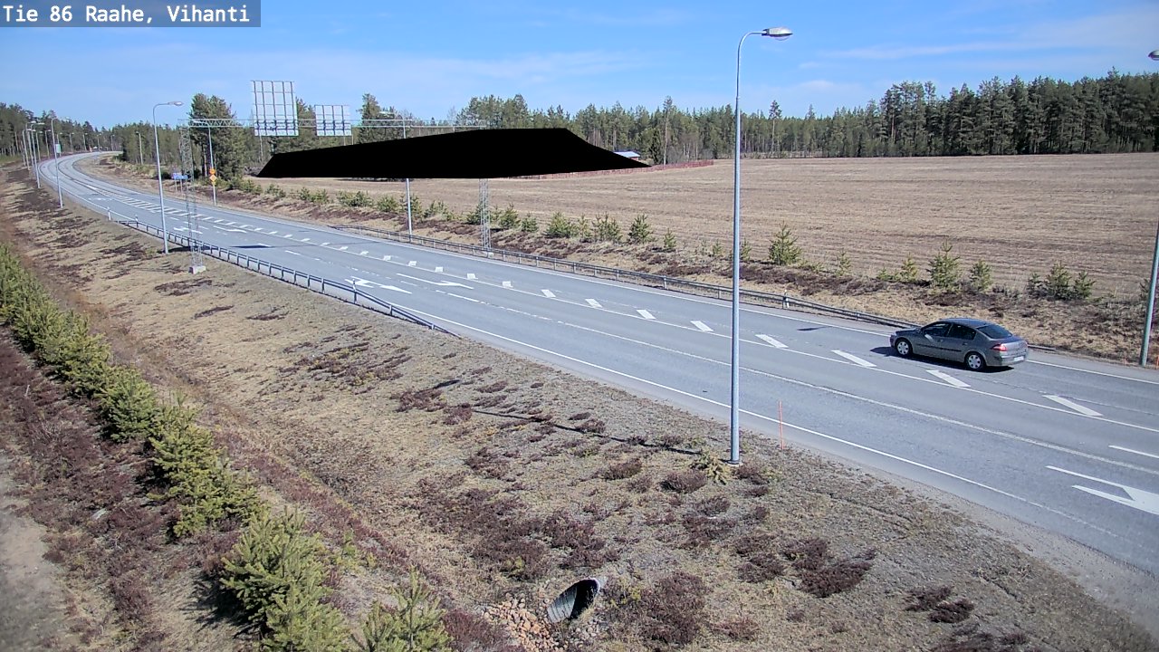 Kelikamerat Kuva Tie 86 Raahe, Vihanti, Raahe, Pohjois-Pohjanmaa
