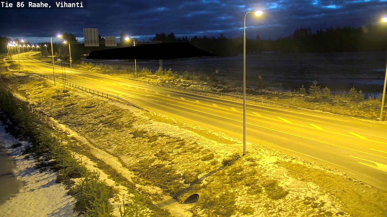 Kelikamerat Kuva Tie 86 Raahe, Vihanti, Raahe, Pohjois-Pohjanmaa