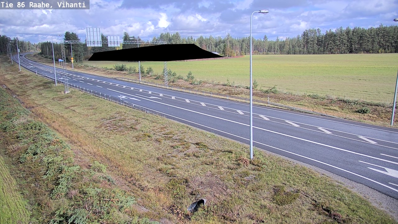 Kelikamerat Kuva Tie 86 Raahe, Vihanti, Raahe, Pohjois-Pohjanmaa
