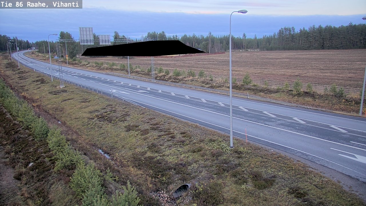 Kelikamerat Kuva Tie 86 Raahe, Vihanti, Raahe, Pohjois-Pohjanmaa