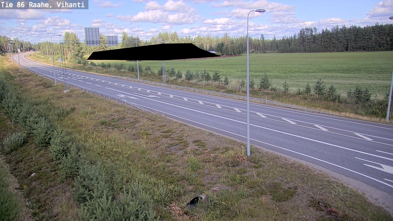 Kelikamerat Kuva Tie 86 Raahe, Vihanti, Raahe, Pohjois-Pohjanmaa