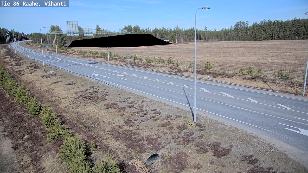 Kelikamerat Kuva Tie 86 Raahe, Vihanti, Raahe, Pohjois-Pohjanmaa