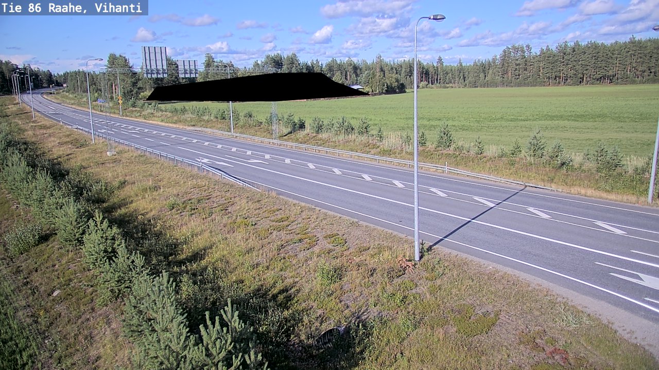 Kelikamerat Kuva Tie 86 Raahe, Vihanti, Raahe, Pohjois-Pohjanmaa
