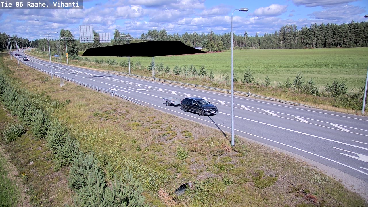 Kelikamerat Kuva Tie 86 Raahe, Vihanti, Raahe, Pohjois-Pohjanmaa