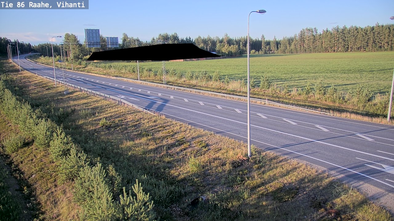 Kelikamerat Kuva Tie 86 Raahe, Vihanti, Raahe, Pohjois-Pohjanmaa