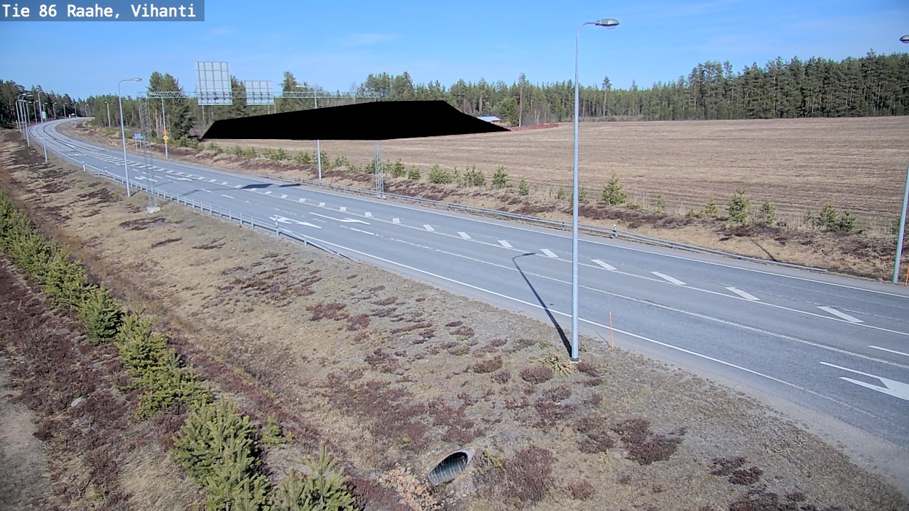 Kelikamerat Kuva Tie 86 Raahe, Vihanti, Raahe, Pohjois-Pohjanmaa