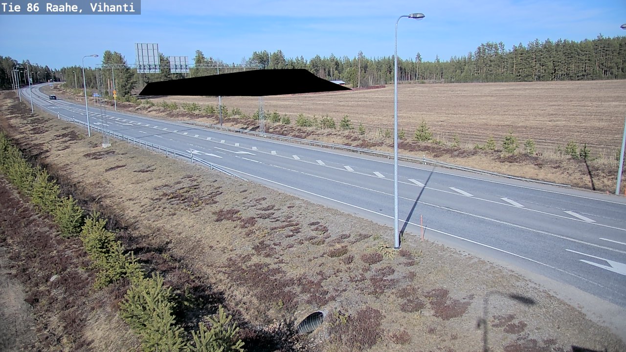 Kelikamerat Kuva Tie 86 Raahe, Vihanti, Raahe, Pohjois-Pohjanmaa