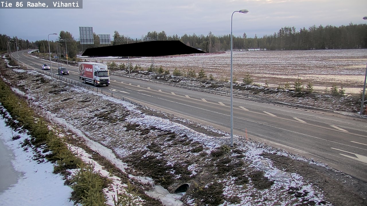 Kelikamerat Kuva Tie 86 Raahe, Vihanti, Raahe, Pohjois-Pohjanmaa