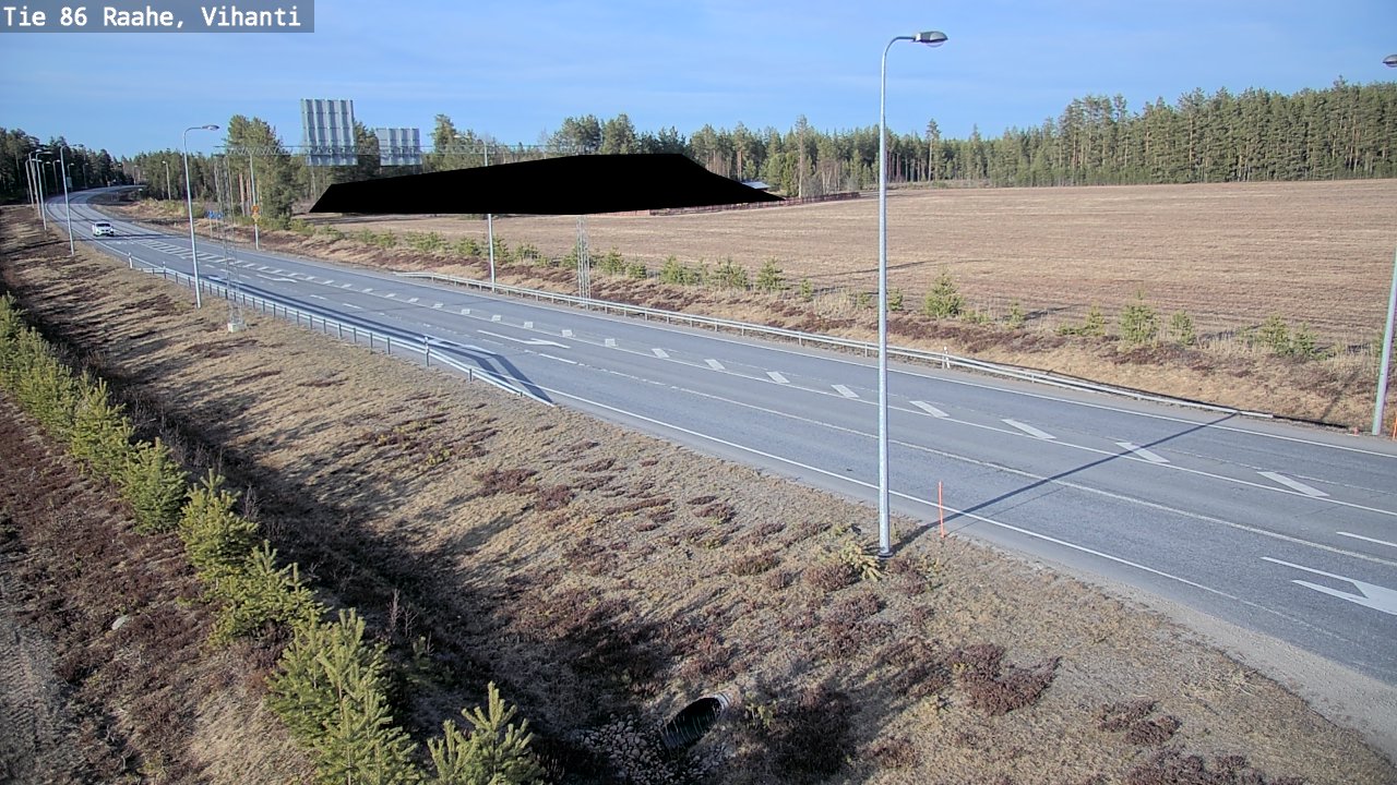 Kelikamerat Kuva Tie 86 Raahe, Vihanti, Raahe, Pohjois-Pohjanmaa