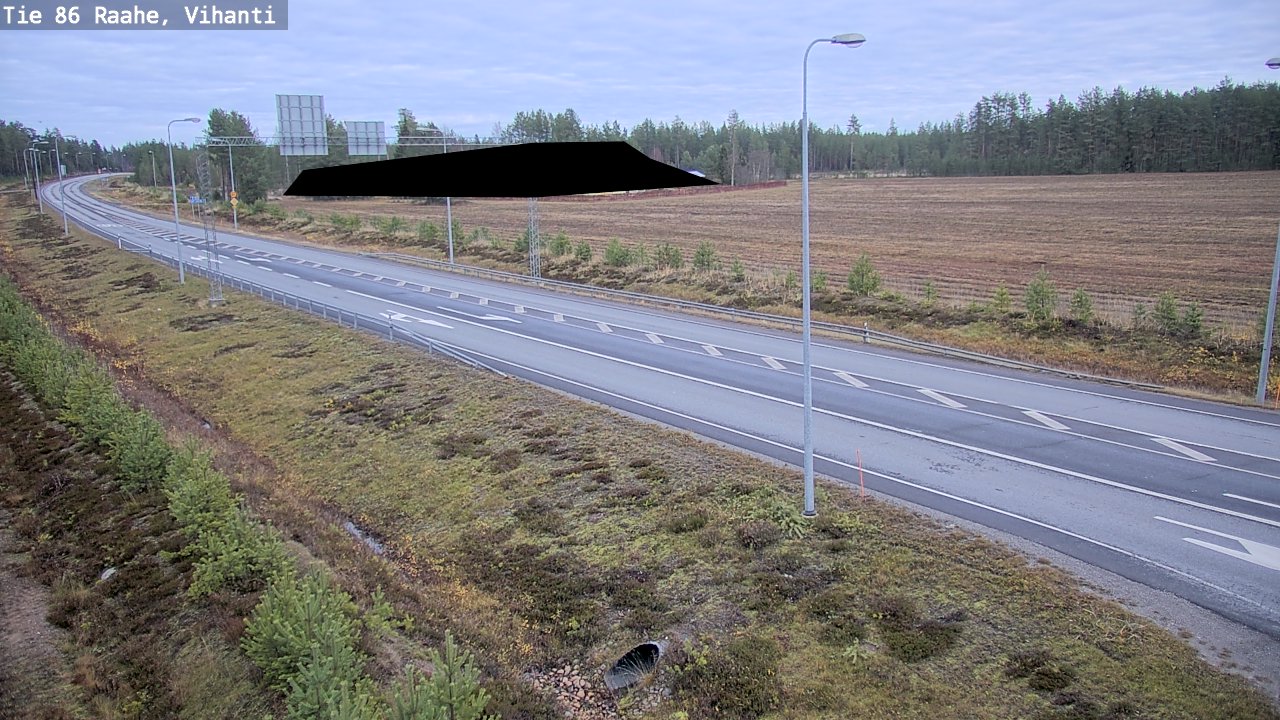 Kelikamerat Kuva Tie 86 Raahe, Vihanti, Raahe, Pohjois-Pohjanmaa