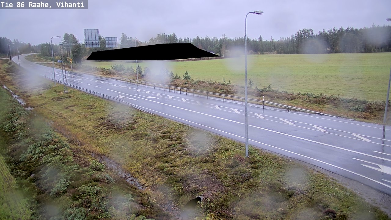 Weather Camera Image Road 86 Raahe, Vihanti, Raahe, Pohjois-Pohjanmaa
