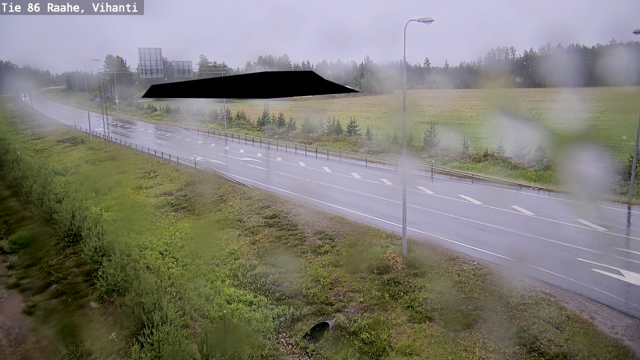 Weather Camera Image Väg 86 Raahe, Vihanti, Raahe, Pohjois-Pohjanmaa