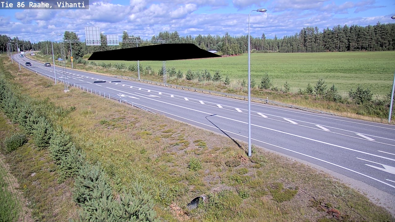 Kelikamerat Kuva Tie 86 Raahe, Vihanti, Raahe, Pohjois-Pohjanmaa