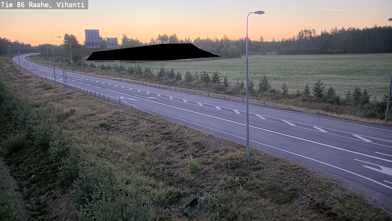 Kelikamerat Kuva Tie 86 Raahe, Vihanti, Raahe, Pohjois-Pohjanmaa