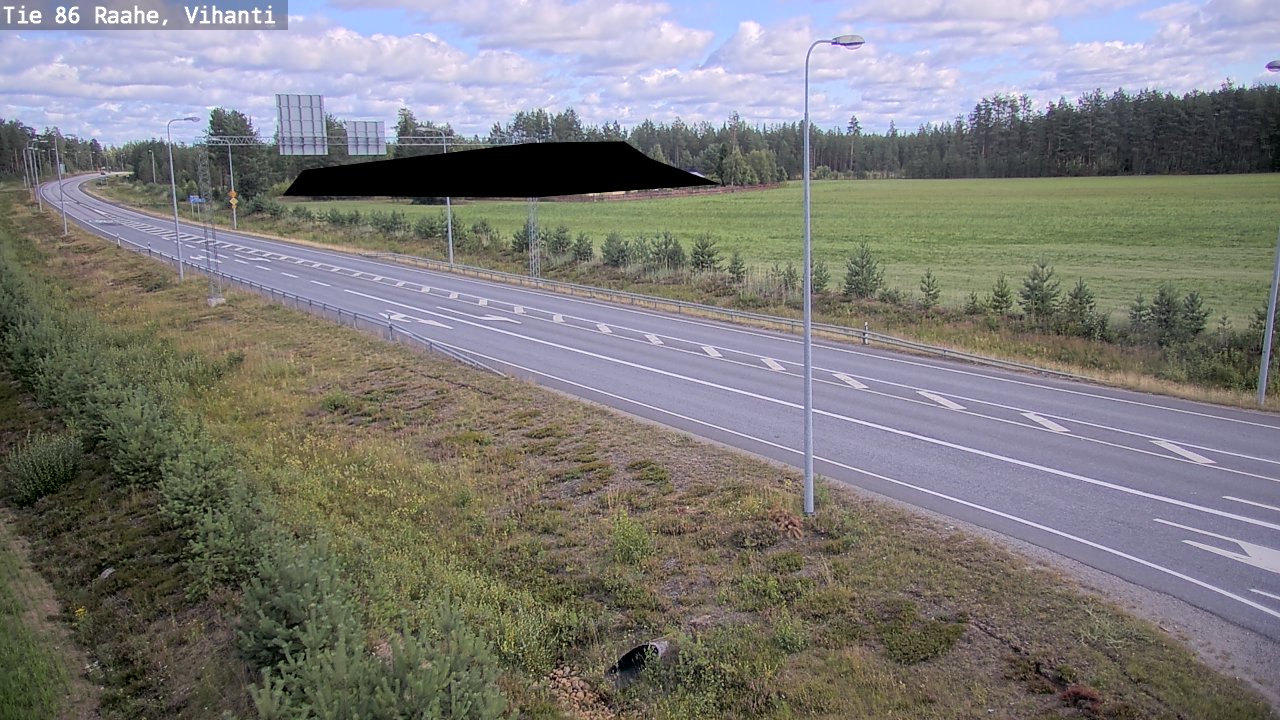 Kelikamerat Kuva Tie 86 Raahe, Vihanti, Raahe, Pohjois-Pohjanmaa