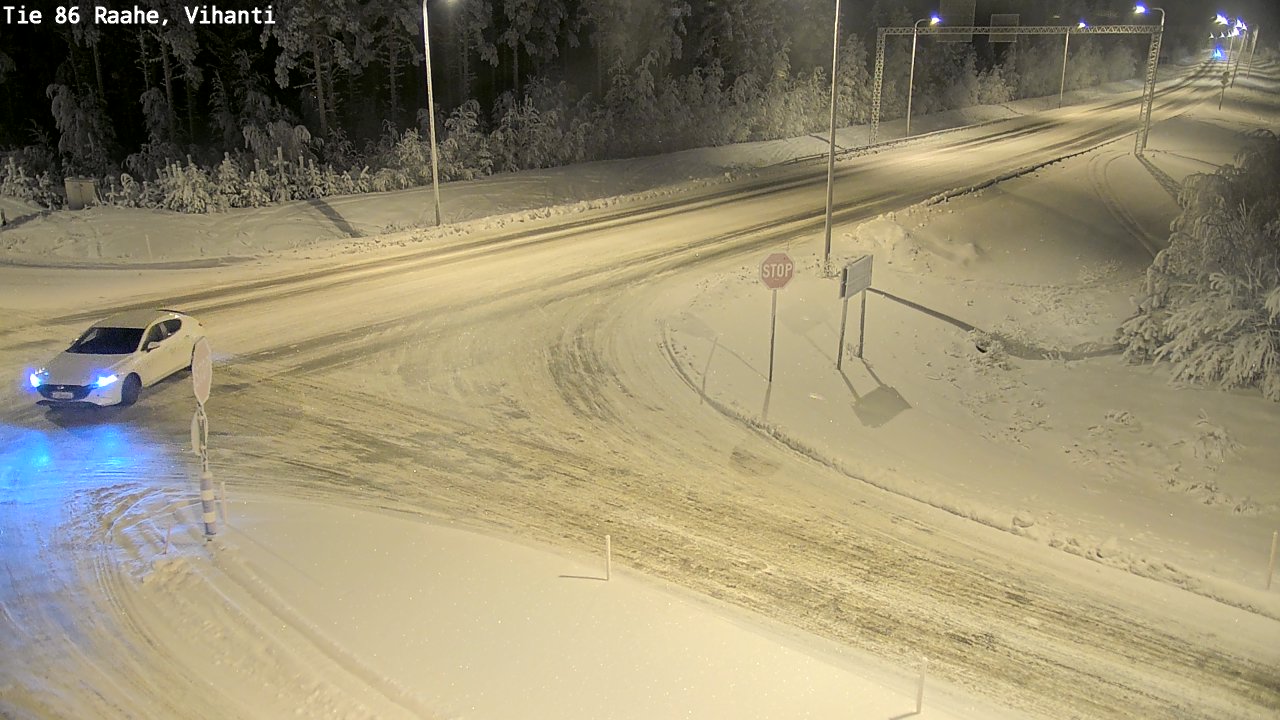 Kelikamerat Kuva Tie 86 Raahe, Vihanti, Raahe, Pohjois-Pohjanmaa