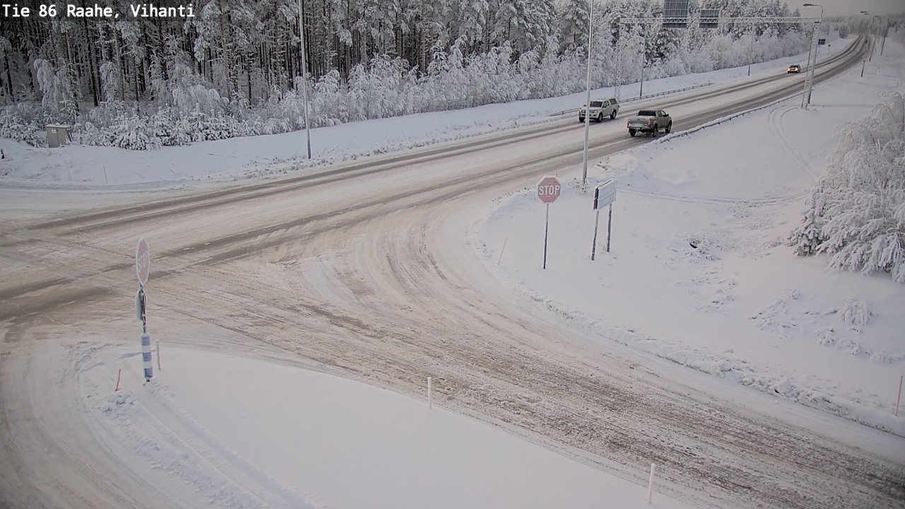 Kelikamerat Kuva Tie 86 Raahe, Vihanti, Raahe, Pohjois-Pohjanmaa