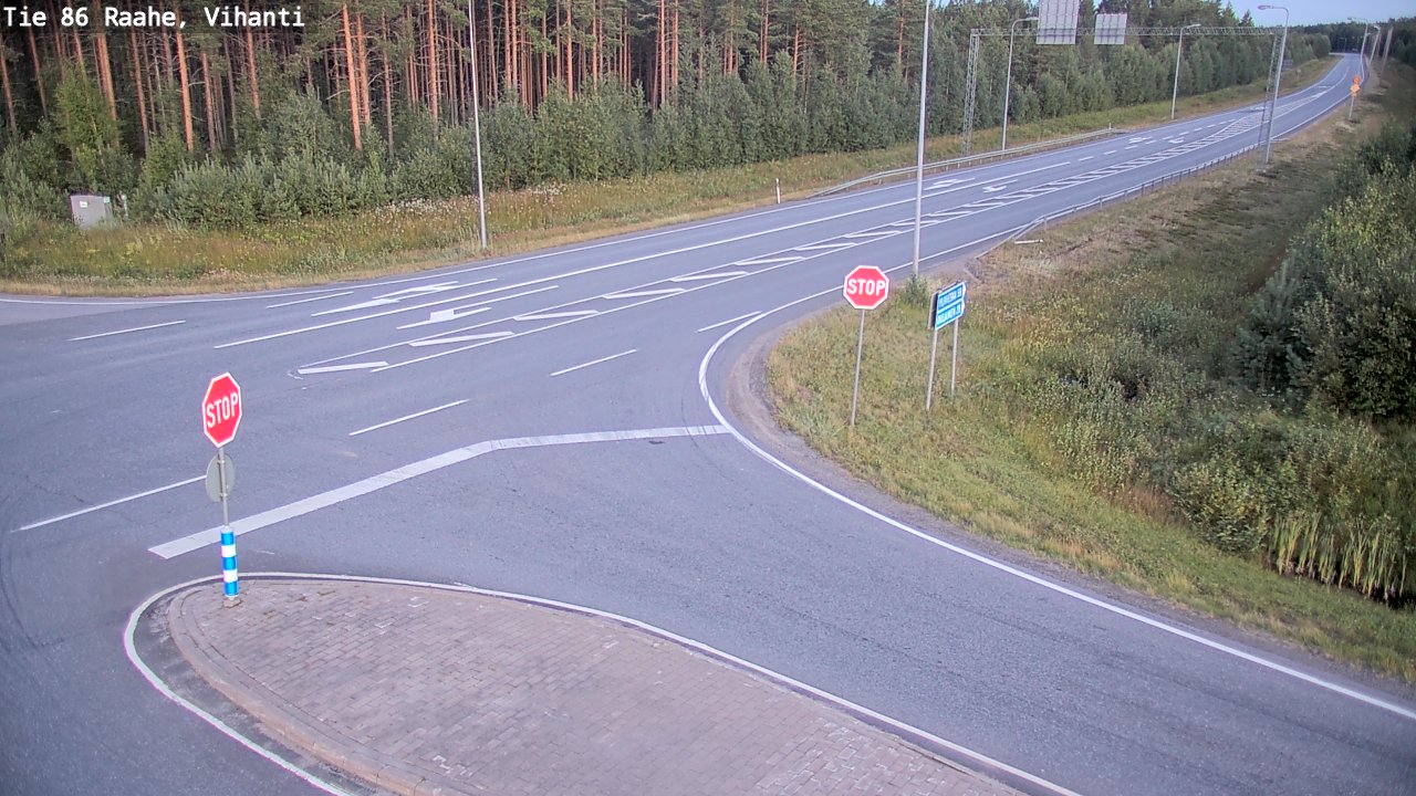 Kelikamerat Kuva Tie 86 Raahe, Vihanti, Raahe, Pohjois-Pohjanmaa