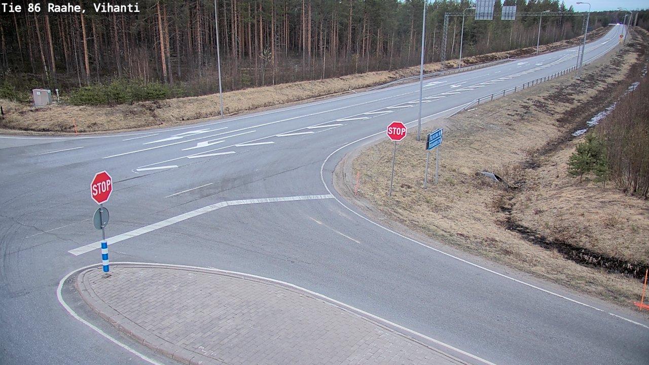 Kelikamerat Kuva Tie 86 Raahe, Vihanti, Raahe, Pohjois-Pohjanmaa