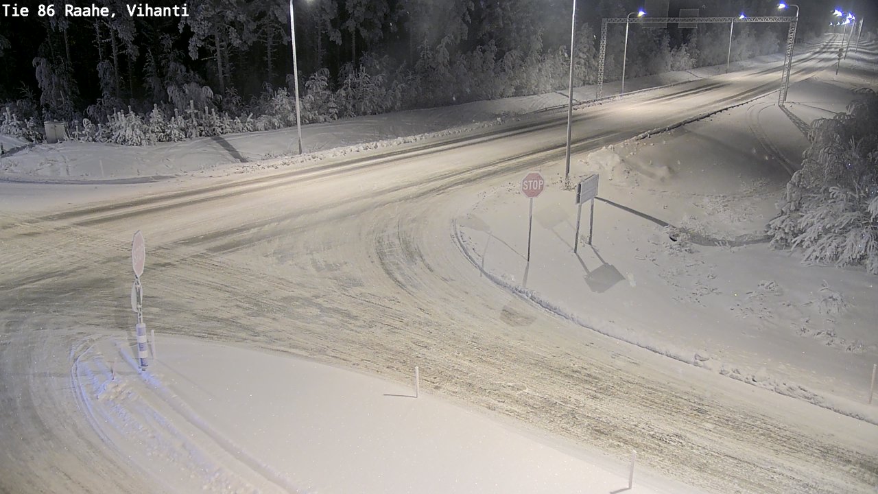 Kelikamerat Kuva Tie 86 Raahe, Vihanti, Raahe, Pohjois-Pohjanmaa