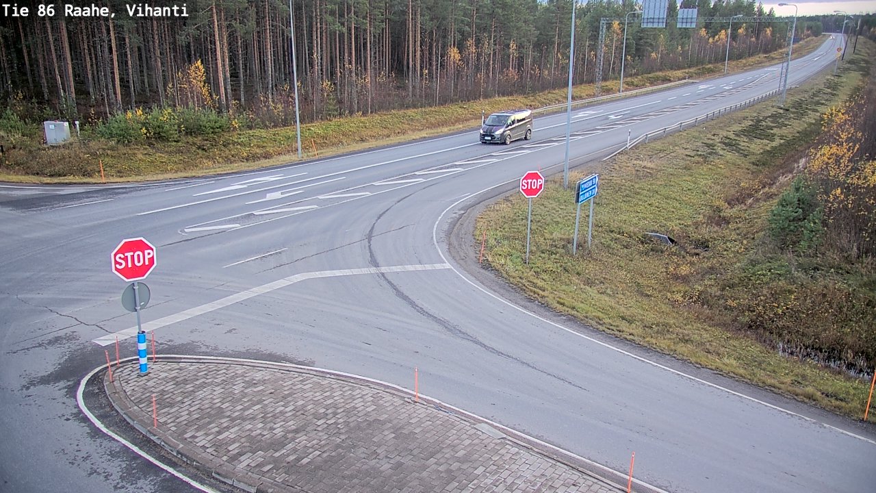 Kelikamerat Kuva Tie 86 Raahe, Vihanti, Raahe, Pohjois-Pohjanmaa