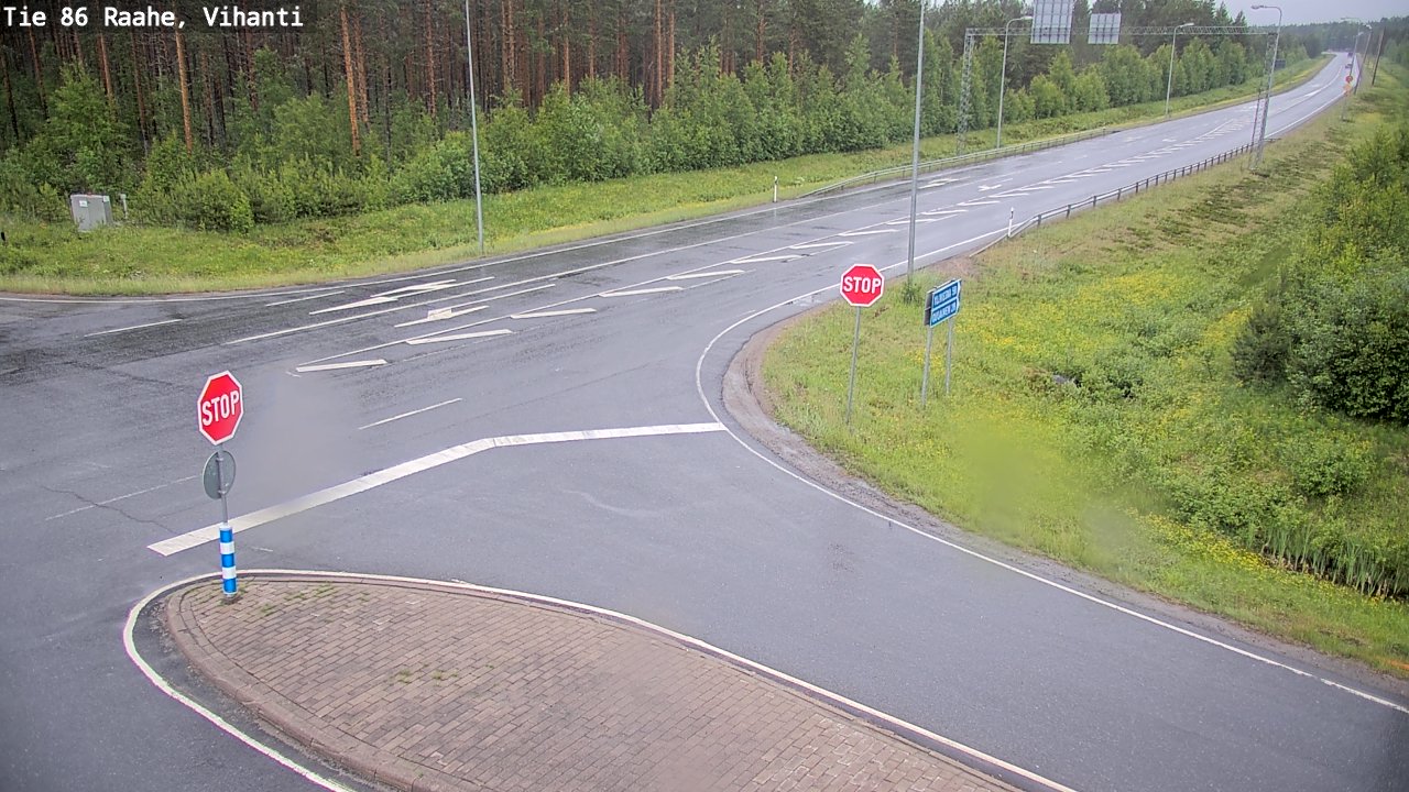 Kelikamerat Kuva Tie 86 Raahe, Vihanti, Raahe, Pohjois-Pohjanmaa