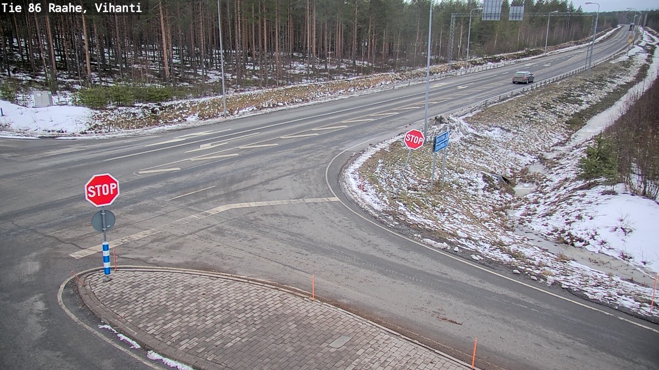 Kelikamerat Kuva Tie 86 Raahe, Vihanti, Raahe, Pohjois-Pohjanmaa