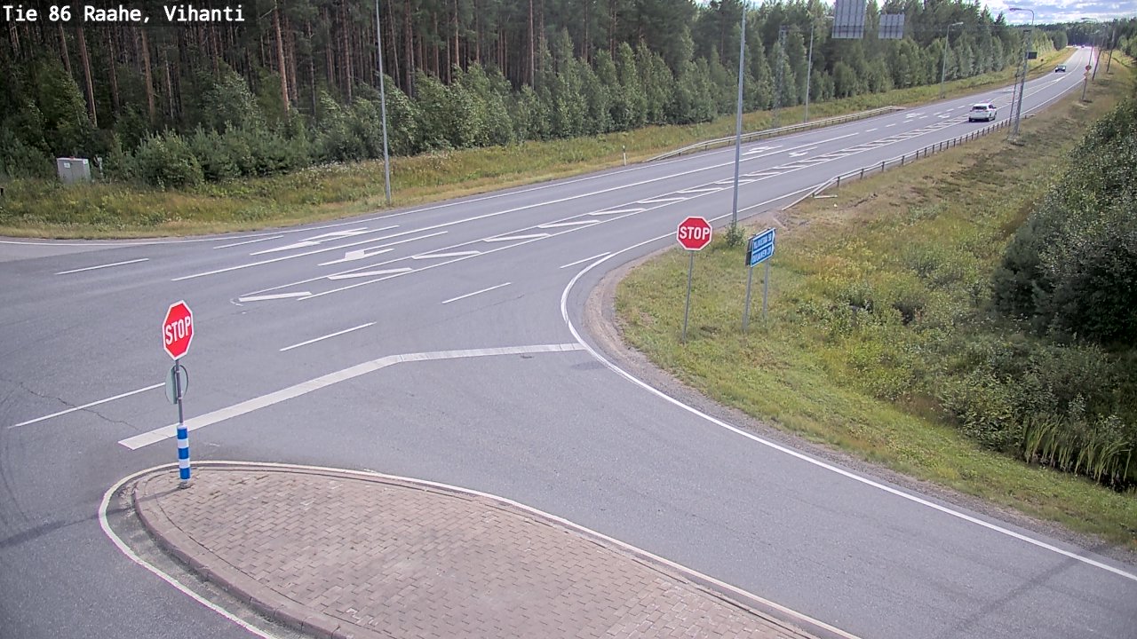 Kelikamerat Kuva Tie 86 Raahe, Vihanti, Raahe, Pohjois-Pohjanmaa