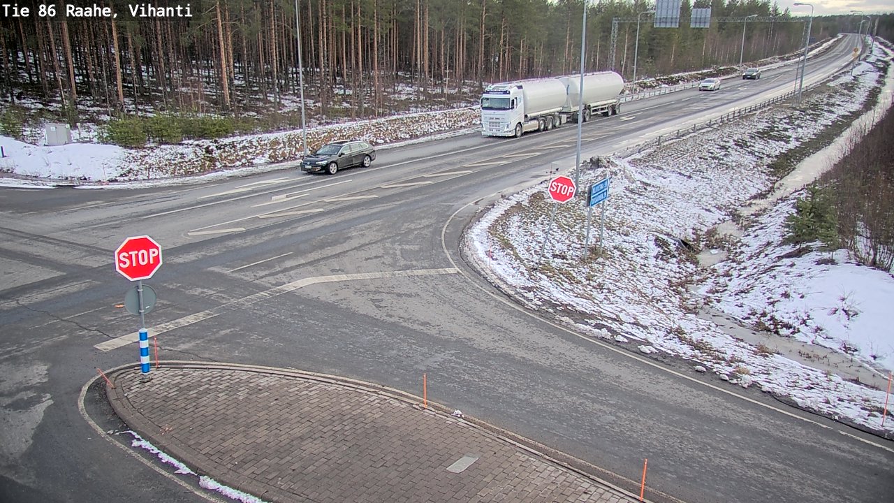 Kelikamerat Kuva Tie 86 Raahe, Vihanti, Raahe, Pohjois-Pohjanmaa