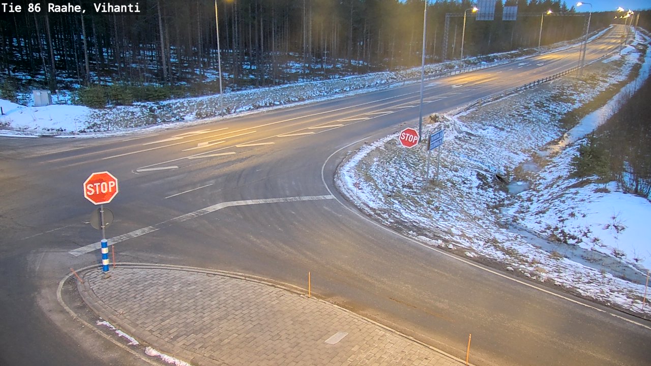 Kelikamerat Kuva Tie 86 Raahe, Vihanti, Raahe, Pohjois-Pohjanmaa