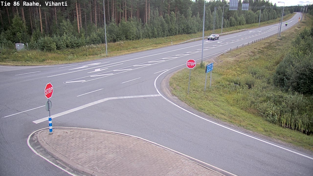 Kelikamerat Kuva Tie 86 Raahe, Vihanti, Raahe, Pohjois-Pohjanmaa
