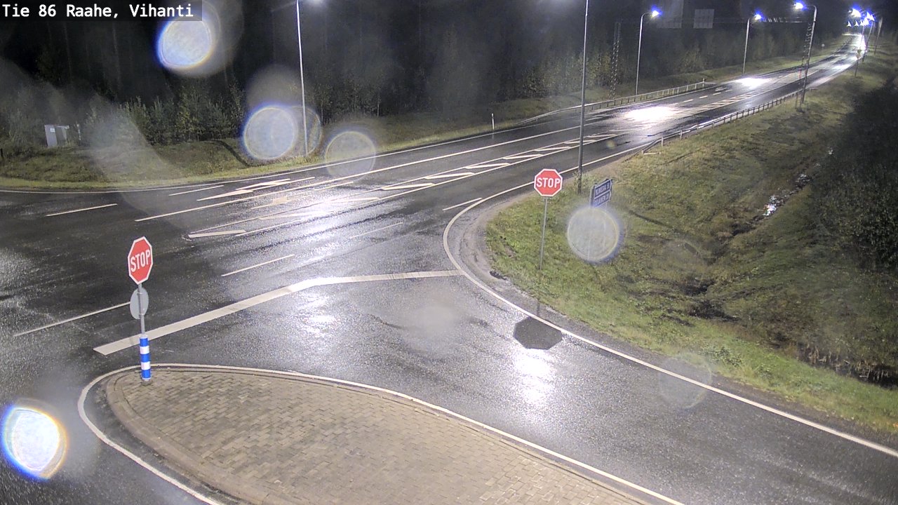 Weather Camera Image Road 86 Raahe, Vihanti, Raahe, Pohjois-Pohjanmaa