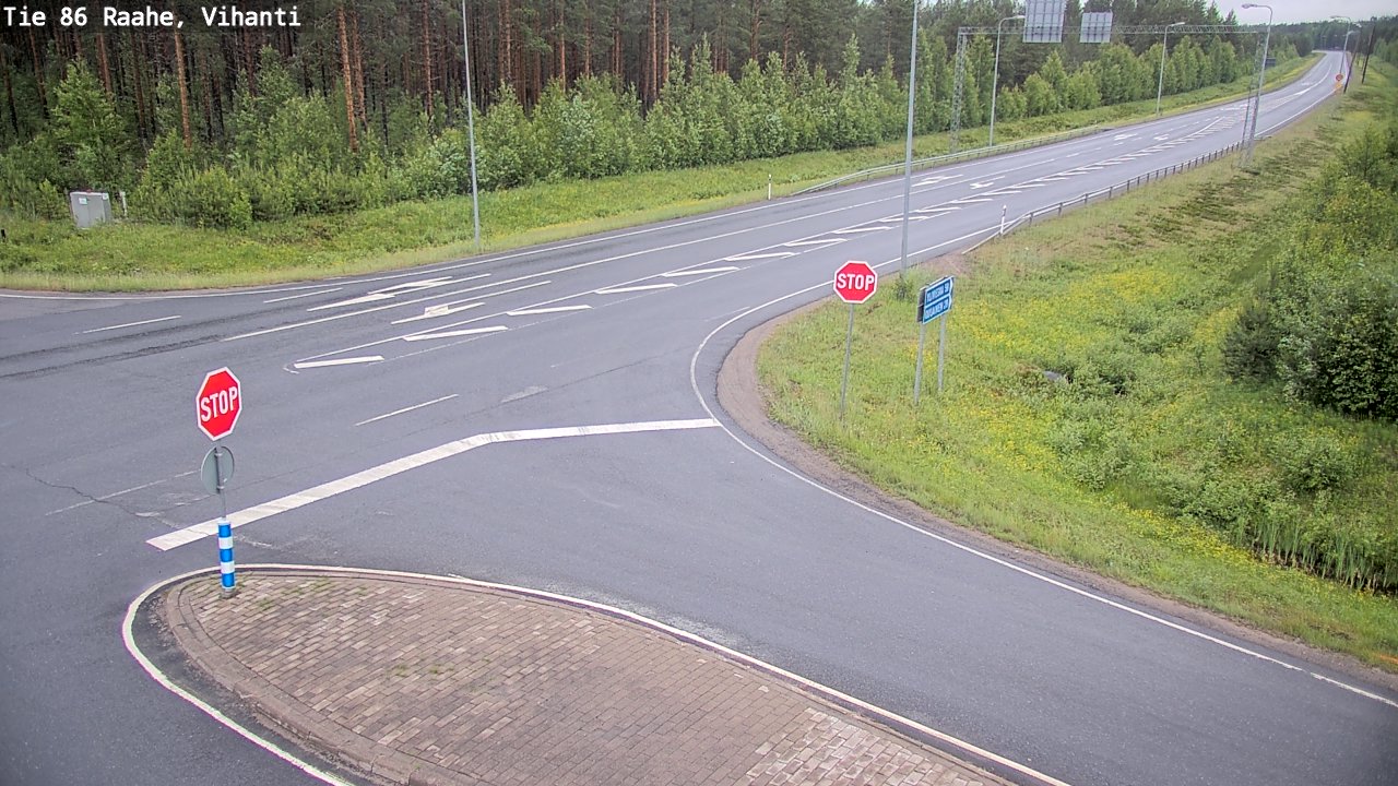 Kelikamerat Kuva Tie 86 Raahe, Vihanti, Raahe, Pohjois-Pohjanmaa