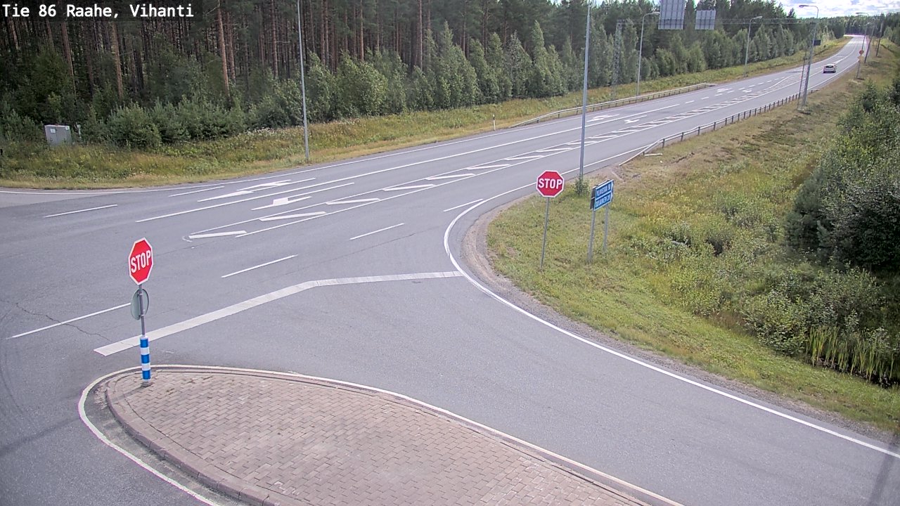 Kelikamerat Kuva Tie 86 Raahe, Vihanti, Raahe, Pohjois-Pohjanmaa