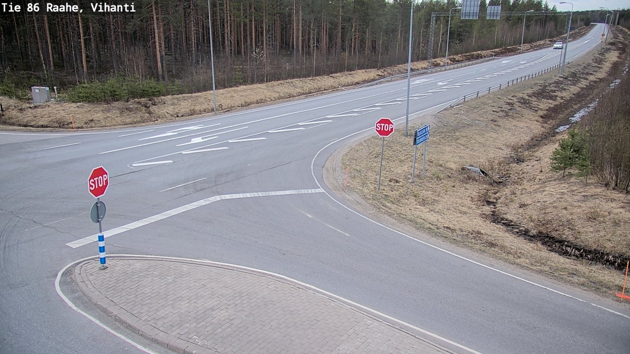 Kelikamerat Kuva Tie 86 Raahe, Vihanti, Raahe, Pohjois-Pohjanmaa