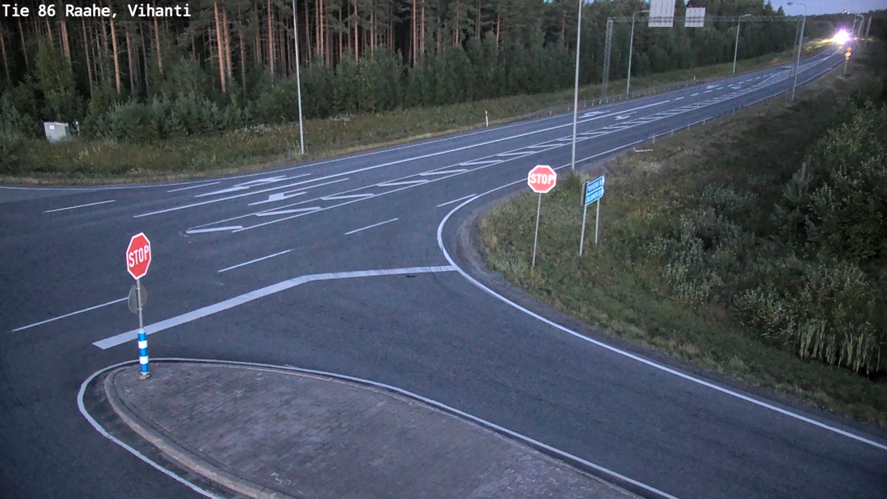 Kelikamerat Kuva Tie 86 Raahe, Vihanti, Raahe, Pohjois-Pohjanmaa