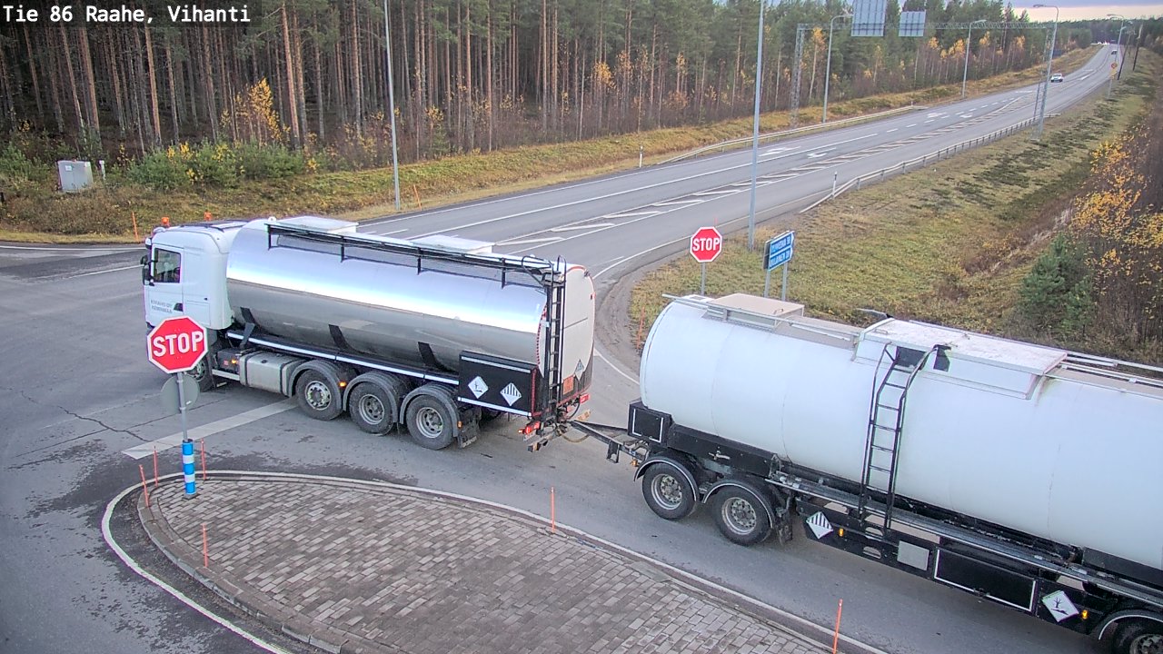 Kelikamerat Kuva Tie 86 Raahe, Vihanti, Raahe, Pohjois-Pohjanmaa