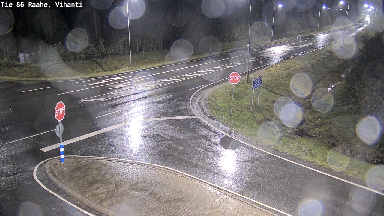 Weather Camera Image Road 86 Raahe, Vihanti, Raahe, Pohjois-Pohjanmaa