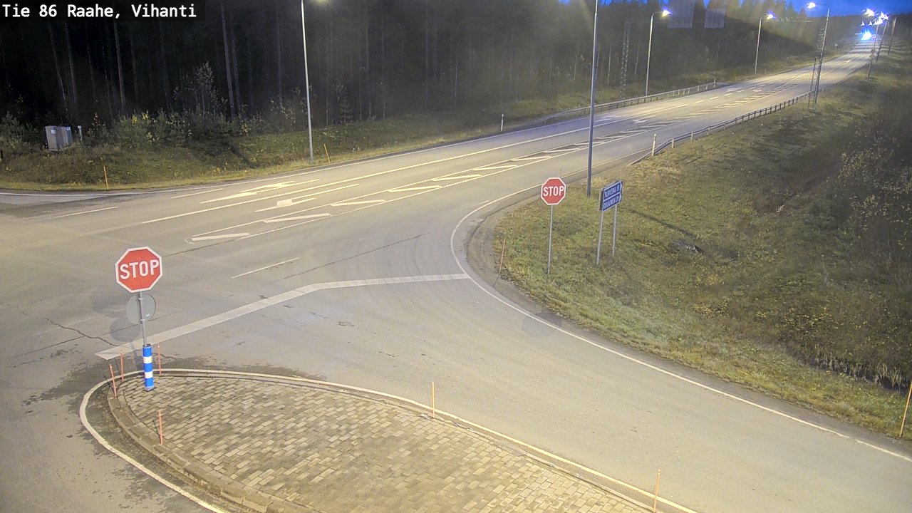 Kelikamerat Kuva Tie 86 Raahe, Vihanti, Raahe, Pohjois-Pohjanmaa