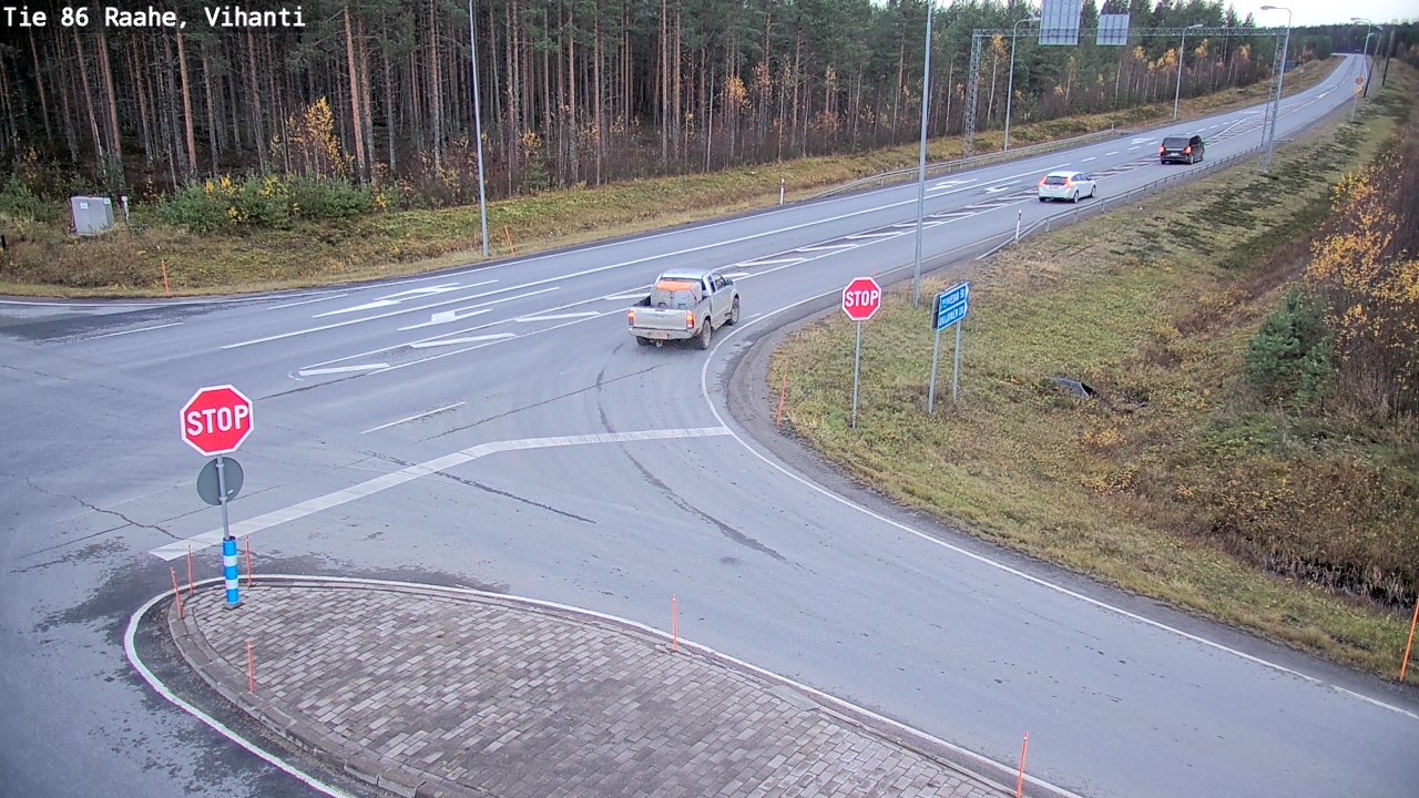 Kelikamerat Kuva Tie 86 Raahe, Vihanti, Raahe, Pohjois-Pohjanmaa