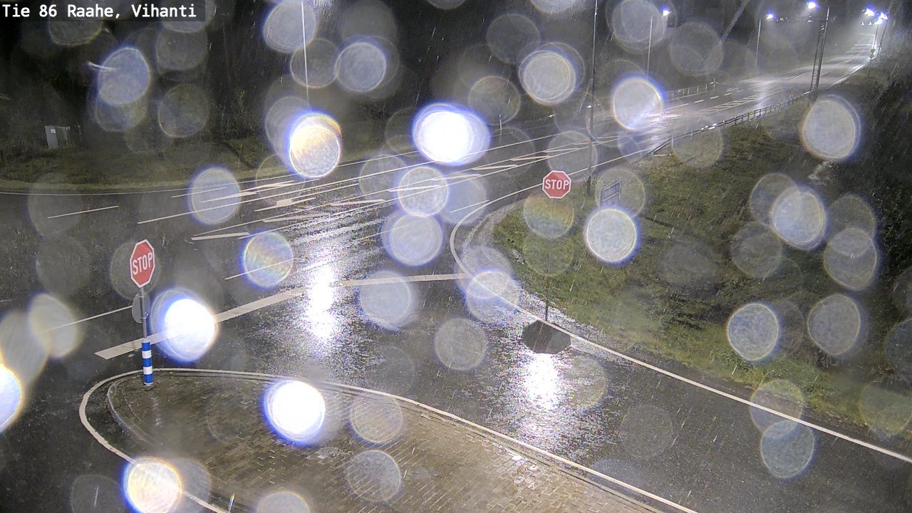 Weather Camera Image Road 86 Raahe, Vihanti, Raahe, Pohjois-Pohjanmaa