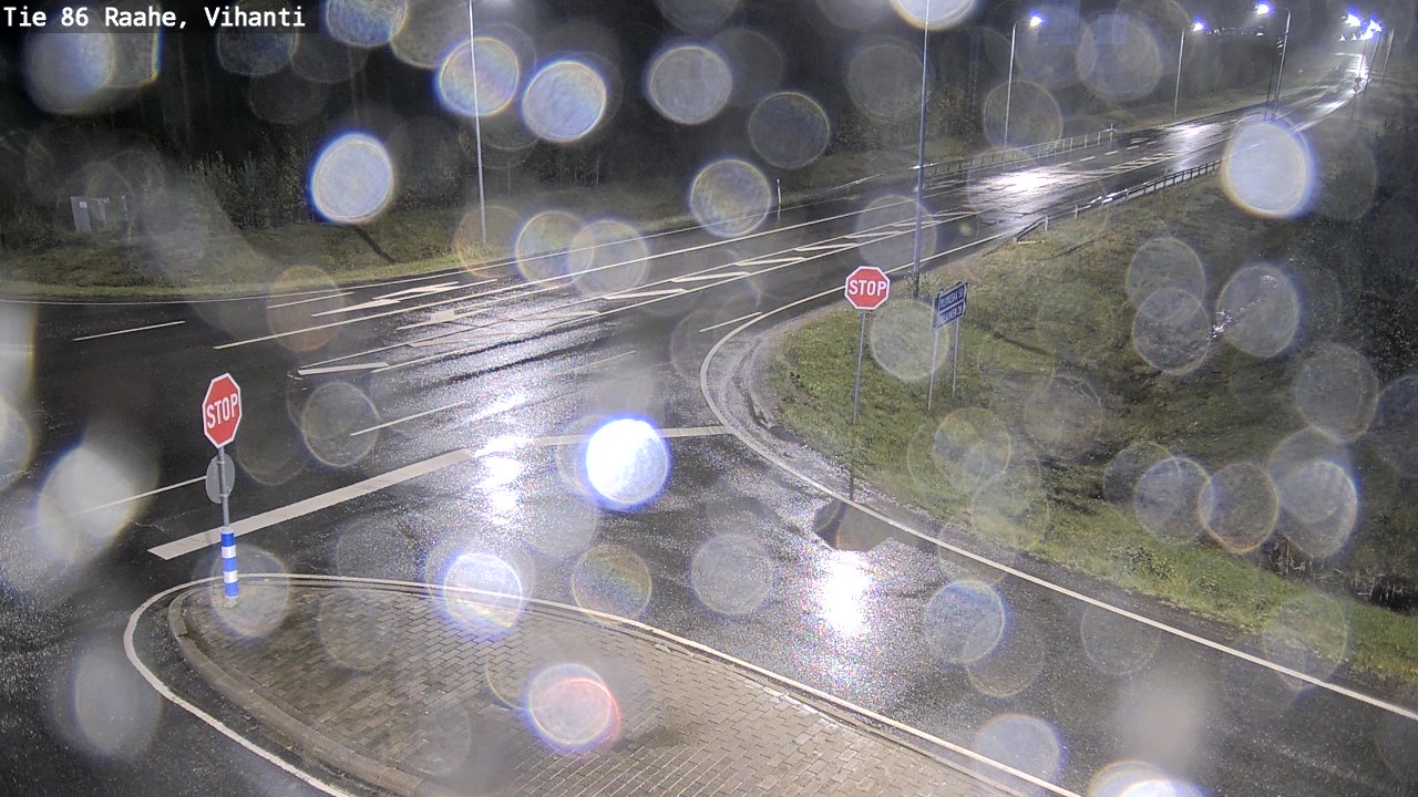 Weather Camera Image Road 86 Raahe, Vihanti, Raahe, Pohjois-Pohjanmaa