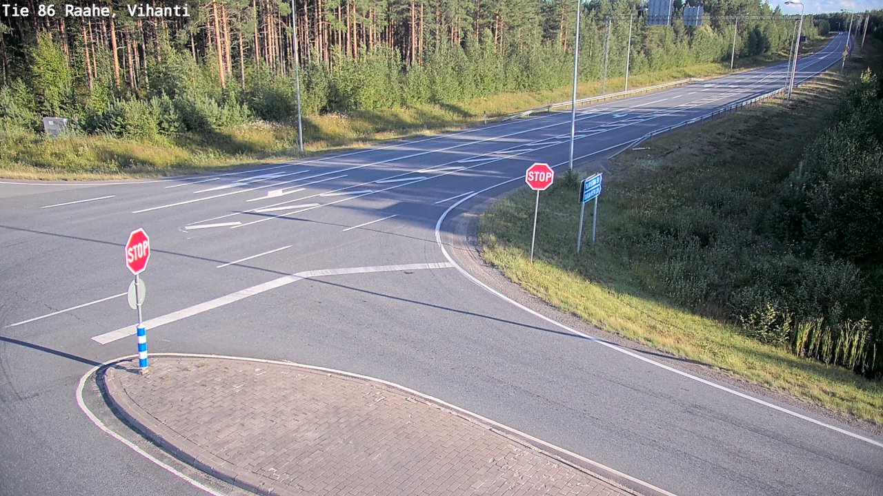 Kelikamerat Kuva Tie 86 Raahe, Vihanti, Raahe, Pohjois-Pohjanmaa