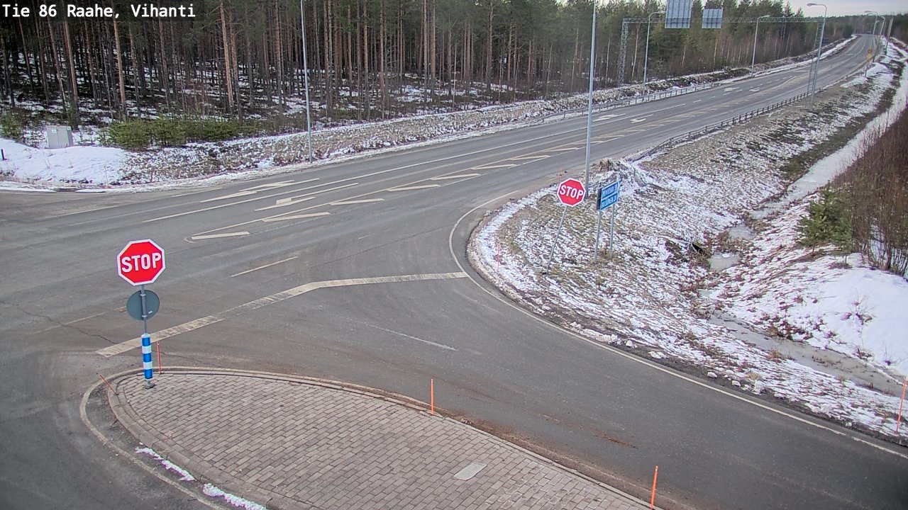 Kelikamerat Kuva Tie 86 Raahe, Vihanti, Raahe, Pohjois-Pohjanmaa