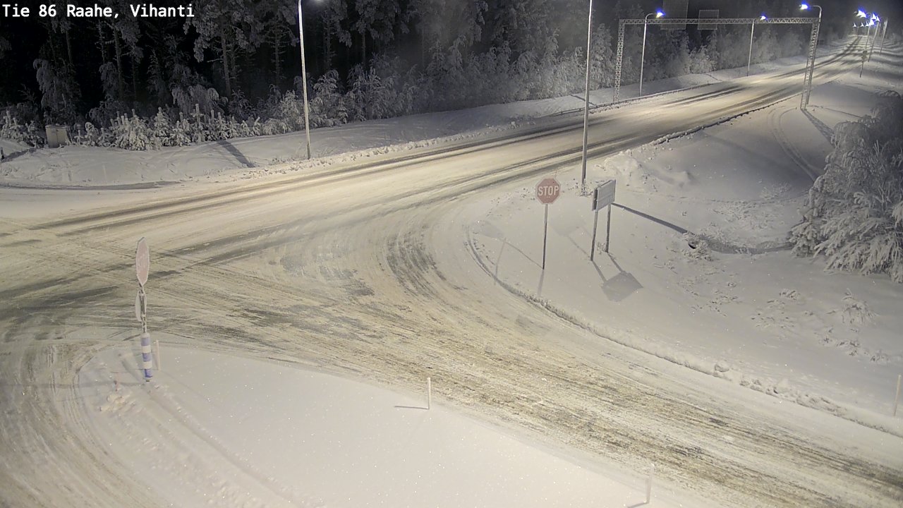 Kelikamerat Kuva Tie 86 Raahe, Vihanti, Raahe, Pohjois-Pohjanmaa