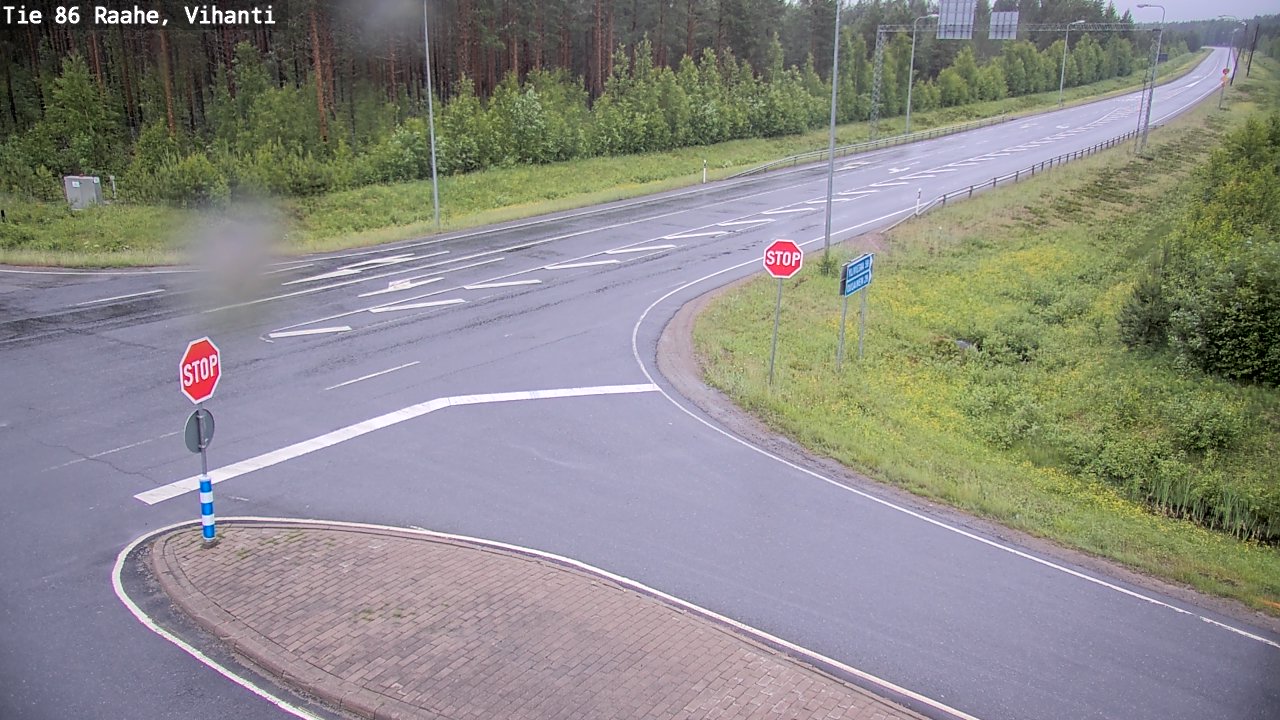 Kelikamerat Kuva Tie 86 Raahe, Vihanti, Raahe, Pohjois-Pohjanmaa