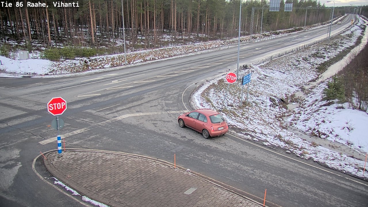 Kelikamerat Kuva Tie 86 Raahe, Vihanti, Raahe, Pohjois-Pohjanmaa