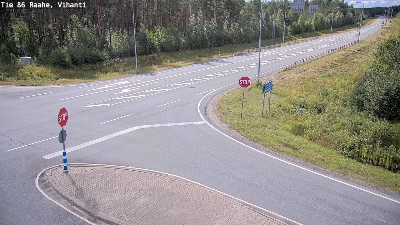 Kelikamerat Kuva Tie 86 Raahe, Vihanti, Raahe, Pohjois-Pohjanmaa